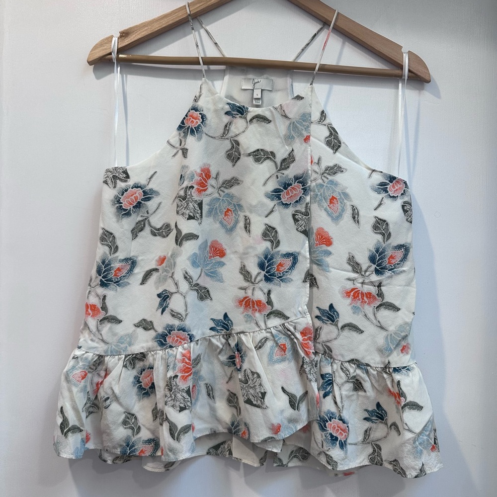 Joie Silk Crossover Top